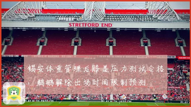 锡安体重管理后膝盖压力测试合格，鹈鹕解除出场时间限制预测